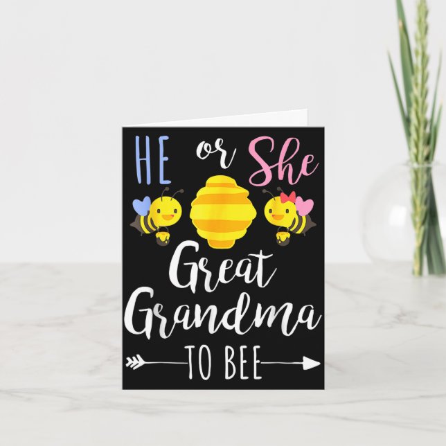 Han eller farmor att bli gravid mormor kort (Framsida)