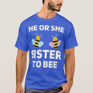 Han eller hon är syster att matcha Baby Gender Rev T Shirt