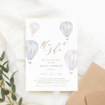 Han eller hon Gender Reveal Luft Ballon Baby Showe