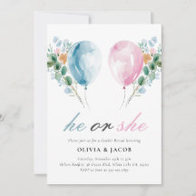 Han eller hon Gender Reveal Party