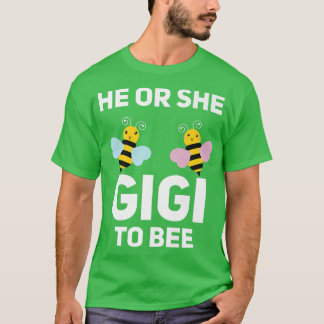 Han eller hon gigantiskt för att matcha Baby Gende T Shirt