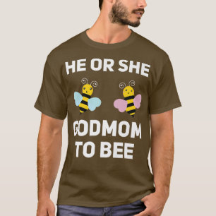 Han eller hon Gud mamma att matcha Baby Gender Rev T Shirt