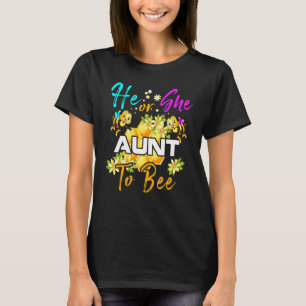 Han Eller Hon Moster Att Vara Kön Baby Avslöjande T Shirt