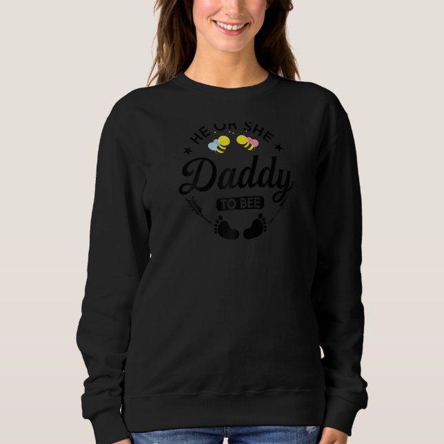 Han eller hon pappa förväntar sig att Far Raglan T Shirt (Framsida)