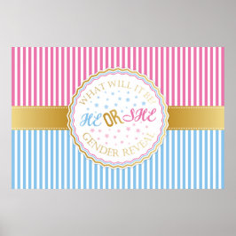 Han eller hon Poster Gender Reveal
