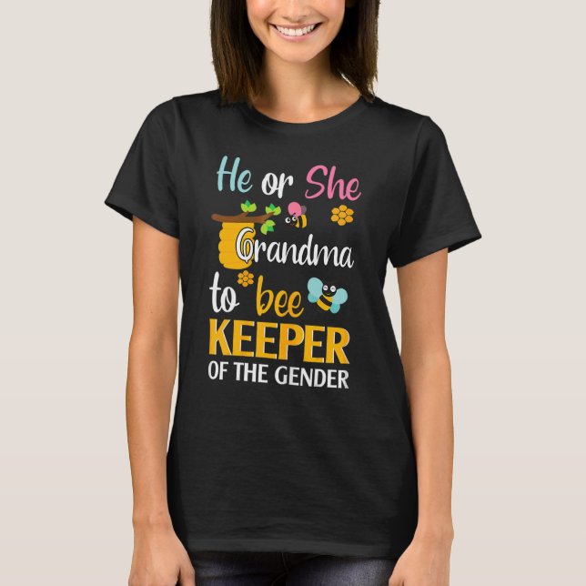 Han eller hon skulle förvänta sig mormor 3 t shirt (Framsida)