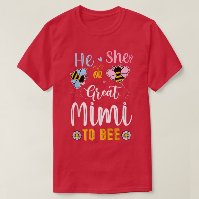 Han eller hon Underbara Mimi för att vara Gender-a T Shirt (Design framsida)