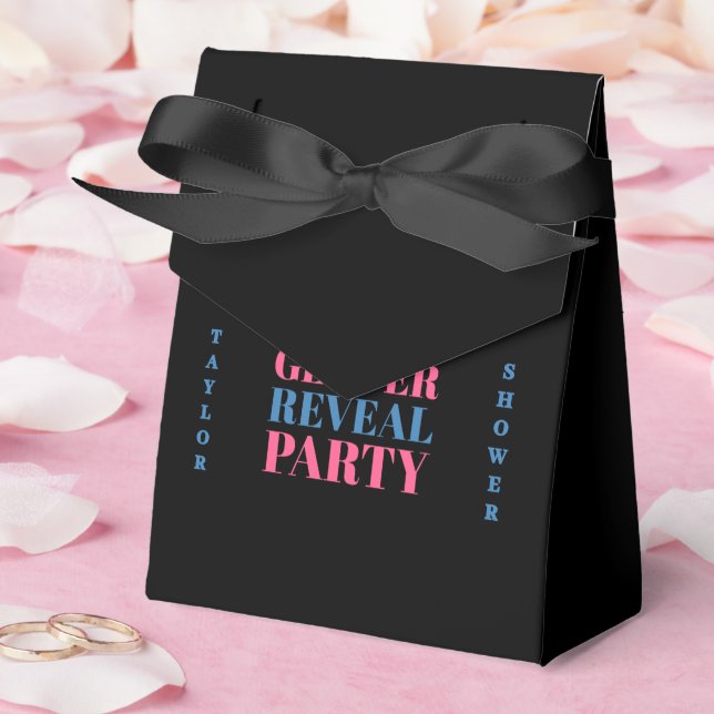 "Han eller hon? Vad blir Baby?" Presentaskar (Bröllop)