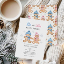 Han eller hon What's Baking Gingertea Gender Revea