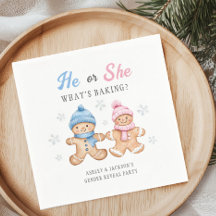Han eller hon What's Baking Gingertea Gender Revea