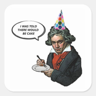 Han fick veta att det skulle finnas kummelstämplar fyrkantigt klistermärke