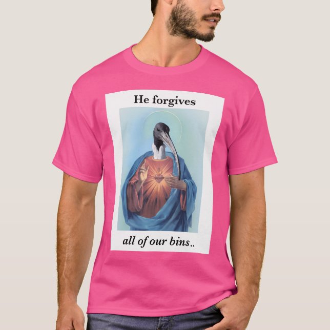 Han förlåter hela Tunnan.. T Shirt (Framsida)