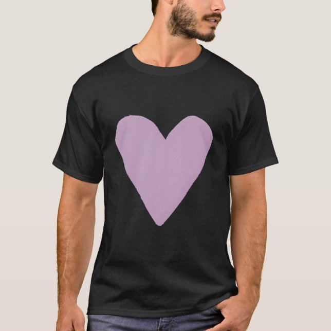 Han Form Symbol Kärlek Vänlighet Fred K Blomma T Shirt (Framsida)