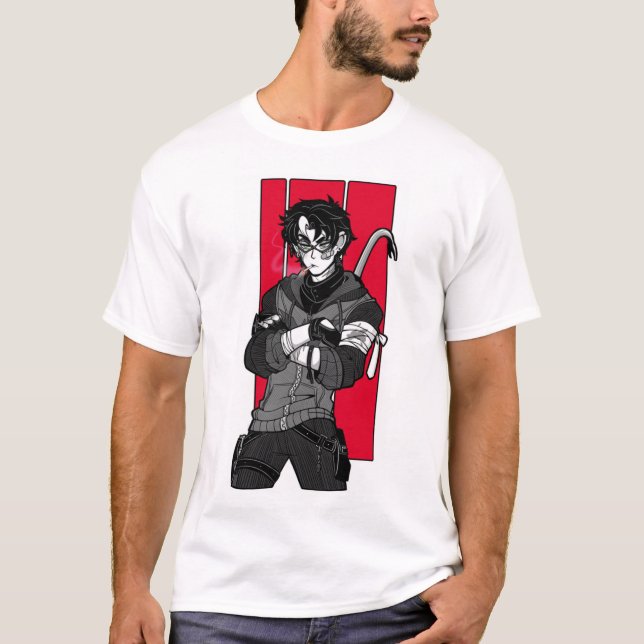 Han förtjänar bättre t shirt (Framsida)