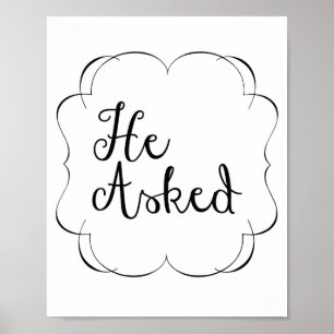 Han frågade.. poster