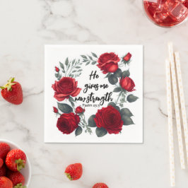 Han Ge mig ny styrka Pappersservett