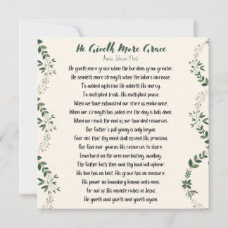 Han ger ett större dragspel för galleriet - stort anteckningskort