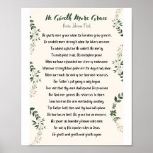 Han ger mer Grace Matte Poster