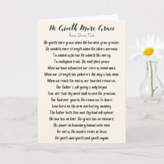 Han ger mer respitkort. kort