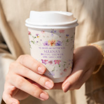 Han Ger Mig Lila Fjärilar Bröllopsdusch