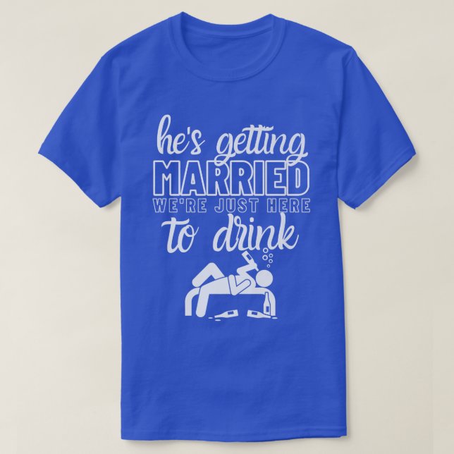 Han Giftar Sig Bröllopsfest Sjungmöhippa G T Shirt (Design framsida)