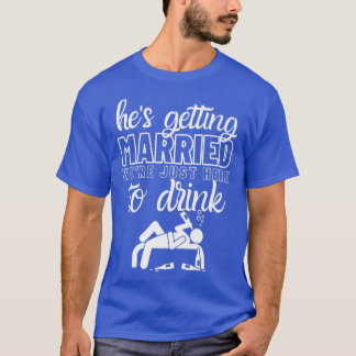 Han Giftar Sig Bröllopsfest Sjungmöhippa G T Shirt