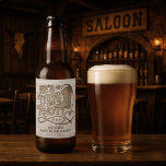 Han Gifter sig Rustic Cowboy Bachelor Party Ölflaska Etikett<br><div class="desc">Gör sin reklamfest speciell med den roligt öletiketten flaska. Den söta westerna temadesignen har en träklippsgrafik med en cowboybock och en lassorep som bildar en hjärtform. Texten är skriven med vintage och lyder: Han är Gifter sig! Det finns utrymme för hans namn, datumet för party och typen av öl eller...</div>