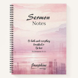 Han gjorde allt vackert vattenfärgssolnedgång