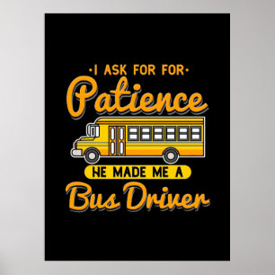 Han gjorde mig till en Buss-förare Poster