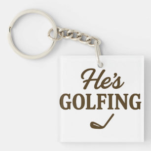 Han Golfar Roligt Golfare Pappa Golfande Mamma Cit