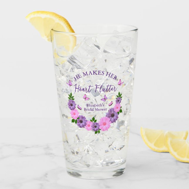 Han gör hennes hjärt-fjäder-Möhippa. Glaskopp (Framsida Ice)