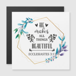 Han gör Sak vackert.