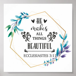 Han gör Sak vackert. Poster