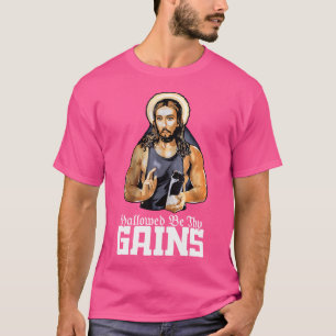 Han hade fått sig av jakt på jakt på lyft t shirt