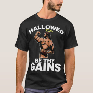 Han hade varit de som fick kul, Swole Jesus Bodybu T Shirt