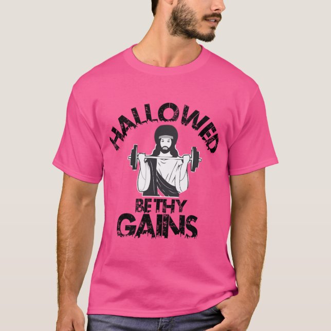 Han hade varit de som vann Swole Jesus T Shirt (Framsida)