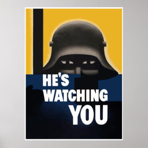 Han håller ögonen på dig -- Gräns Poster