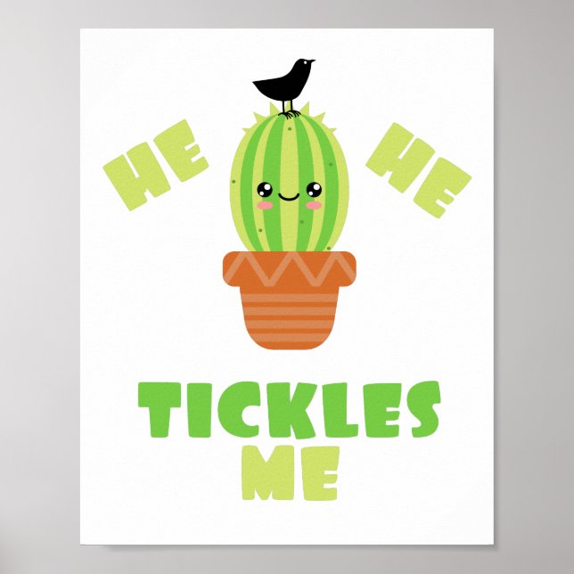 Han Han Kittlar Mig Poster (Framsidan)