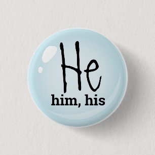 Han, hans pronouns knapp