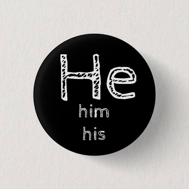 Han, hans pronouns-knapp knapp (Framsida)