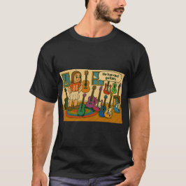 Han har coola gitarrer t shirt