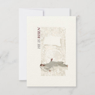 Han har fått Påsk kort