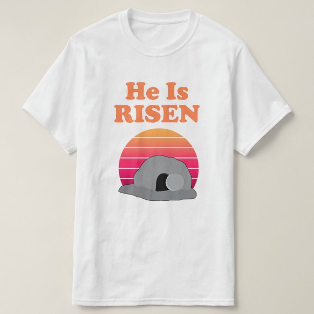 Han har fått Påsk-meddelandet T Shirt (Design framsida)
