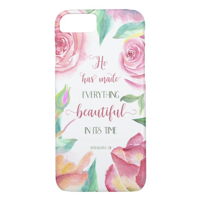 Han har gjort allt vackert, 3:11 Case-Mate iPhone skal (Baksida)