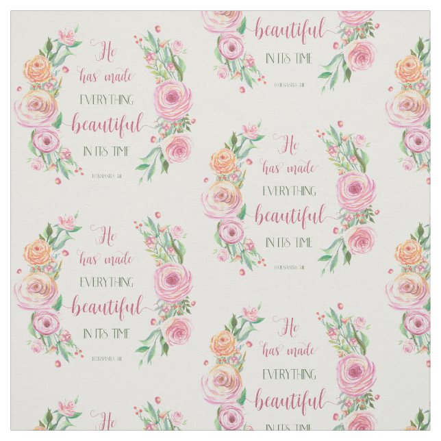 Han har gjort allt vackert, 3:11 tyg (Provkarta)