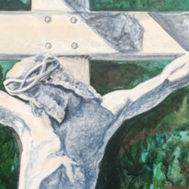 Han har rest Luke 24:6 Christian Påsk/Heliga Month T Shirt