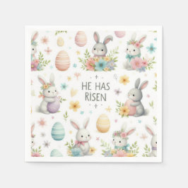 Han har rest pappersservett