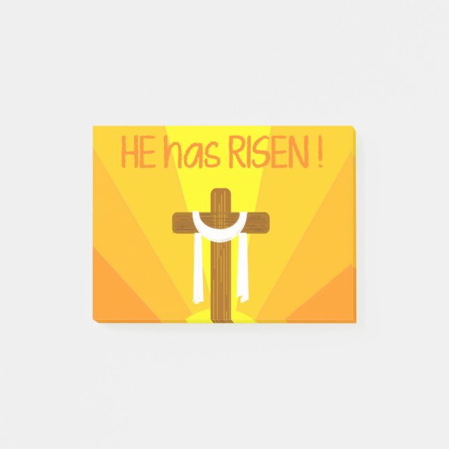 Han har rest post-it block (Framsida)