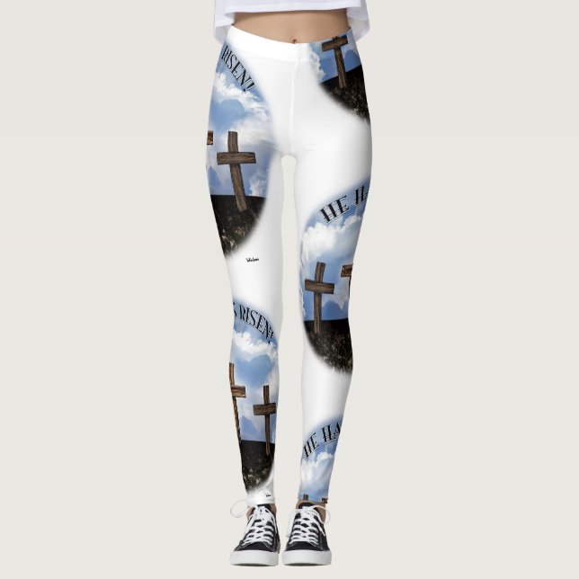Han har rest tre kors leggings (Framsida)