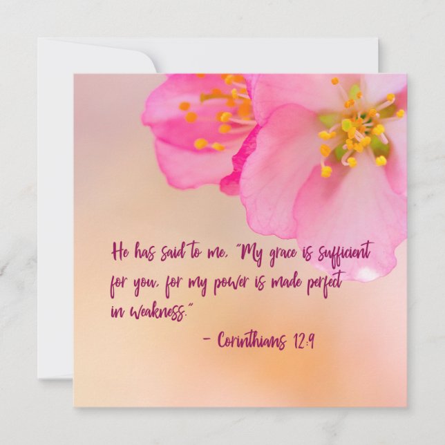 Han har sagt till mig att kristen Blommigt inspira (Framsida)